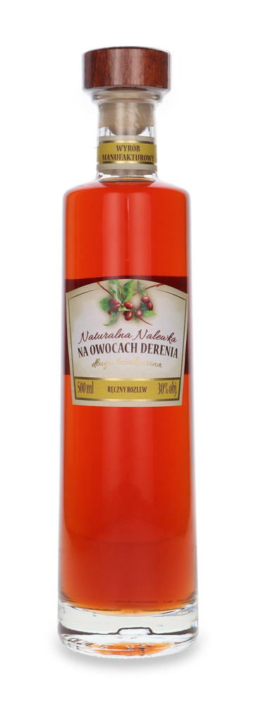 Naturalna Nalewka Na Owocach Derenia / 30% / 0,5l