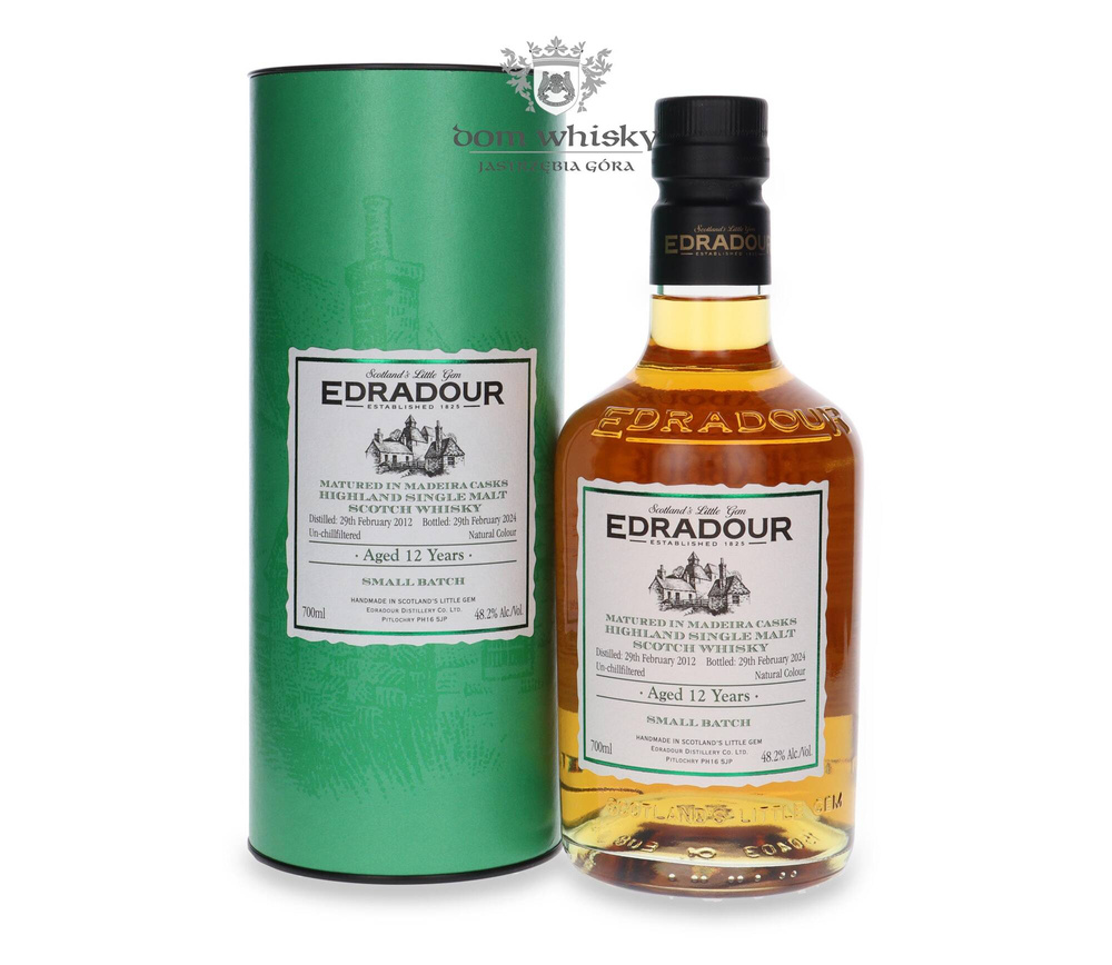 Edradour 12-letni (D.2012, B.2024) Madeira Casks / 48,2%/ 0,7l		