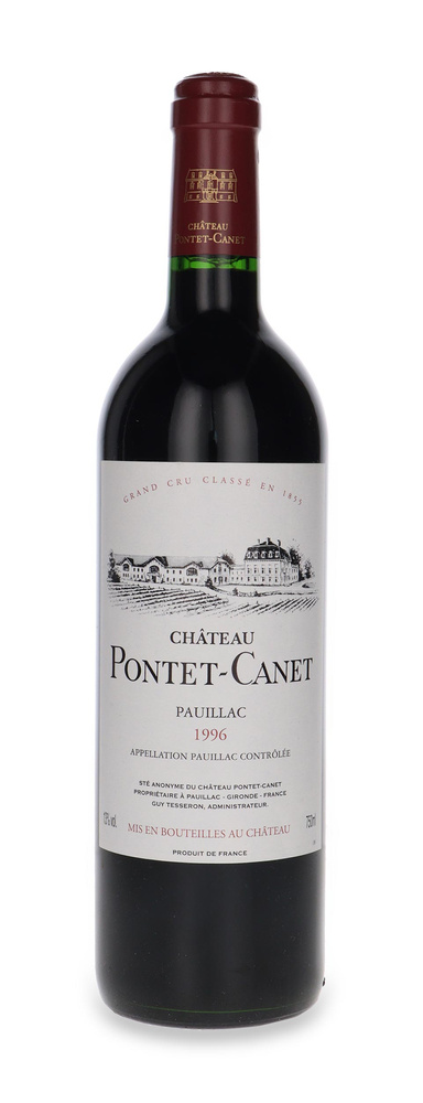 Chateau Pontet-Canet Pauillac 1996 Grand Cru Classe / 13% /0,75l