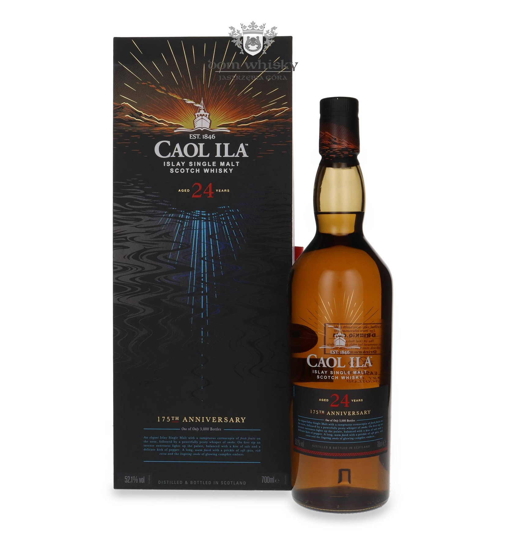 Caol Ila 24-letnia 175th Anniversary Islay Single Malt 52,1%