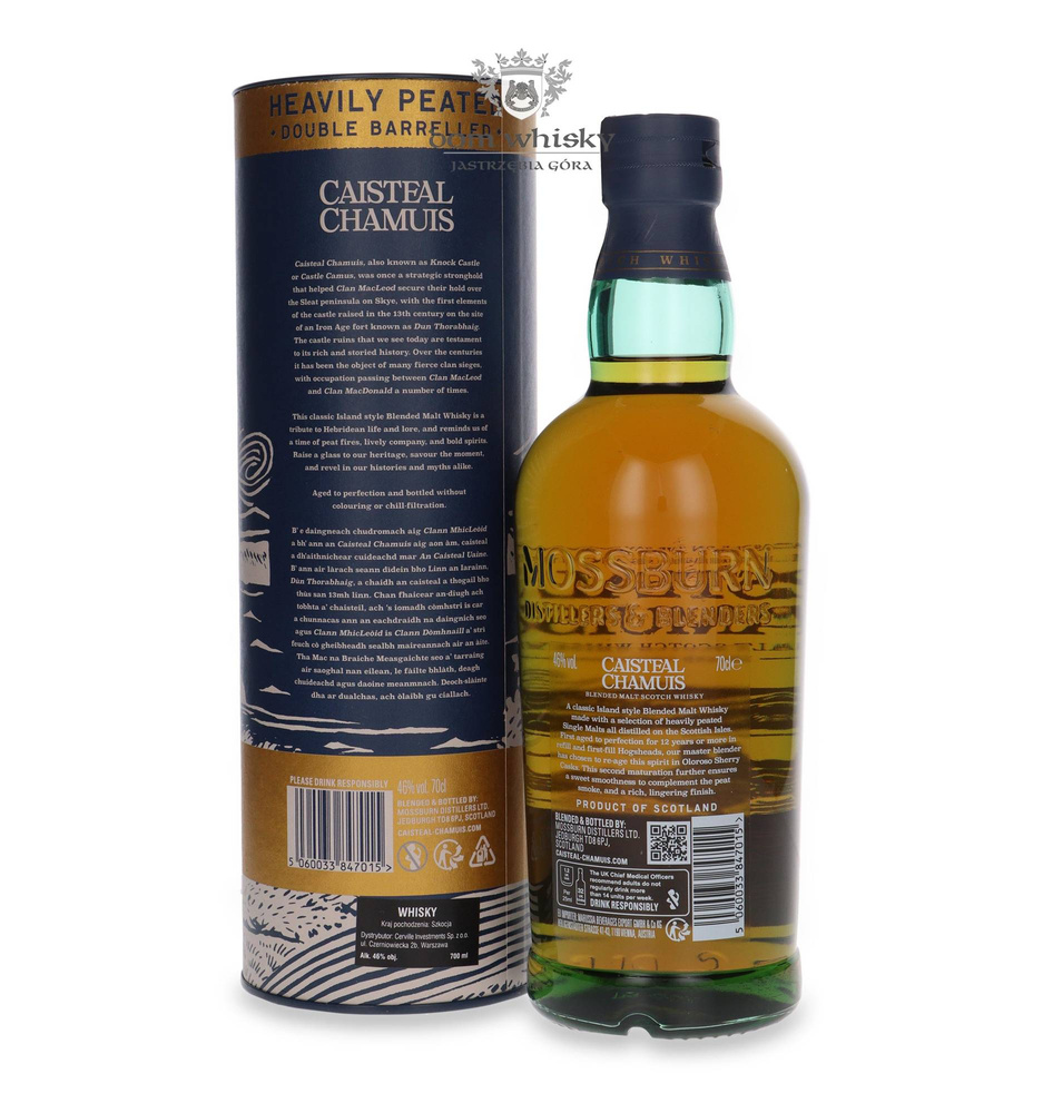 Caisteal Chamuis 12-letni Blended Malt Scotch Whisky / 46% / 0,7l