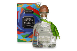 Patron Silver Mexican Heritage Tin Box / 40% / 0.7l