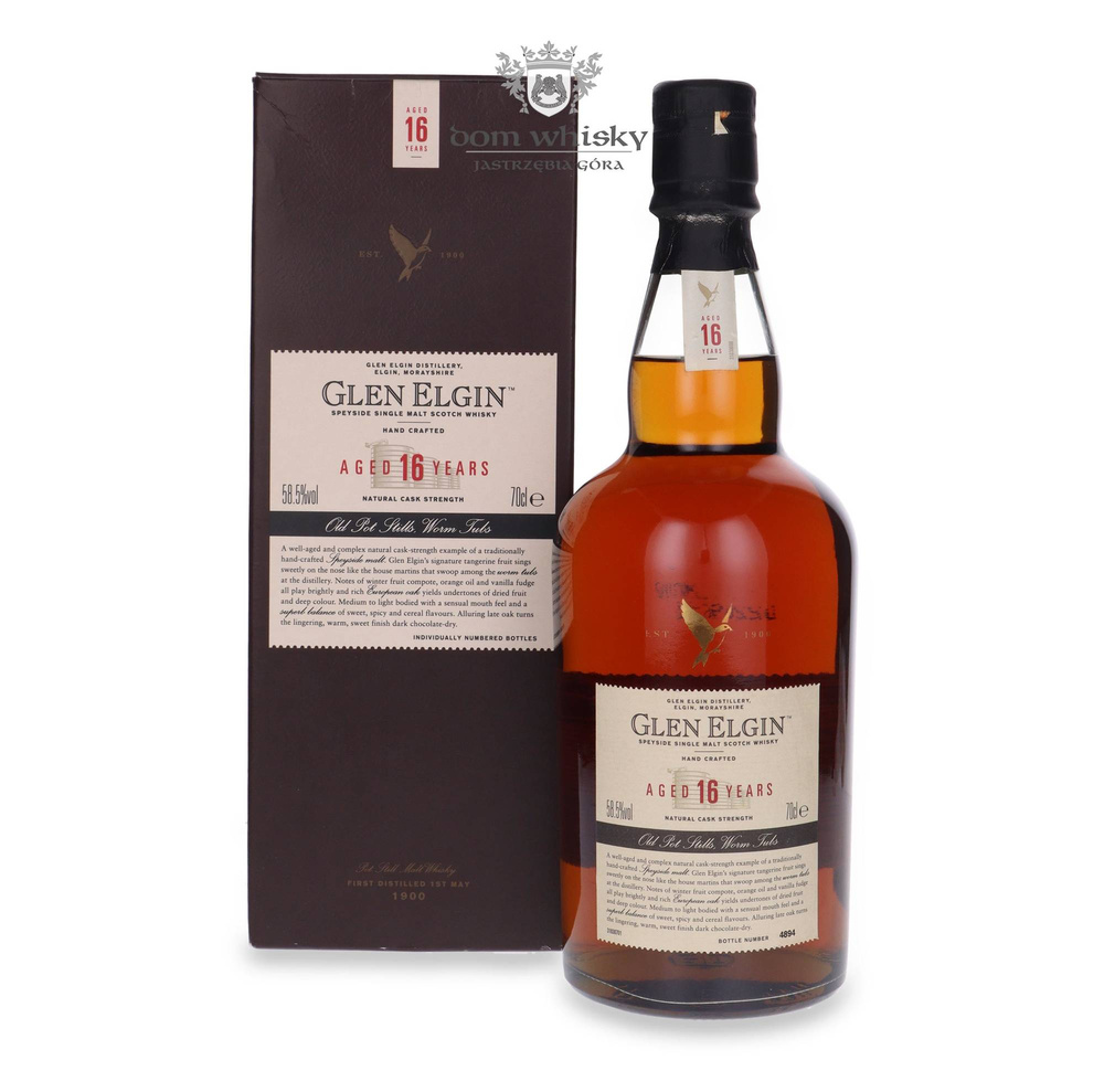 Glen Elgin 16-letni Cask Strength (Bottled 2008) / 58,5% / 0,7l