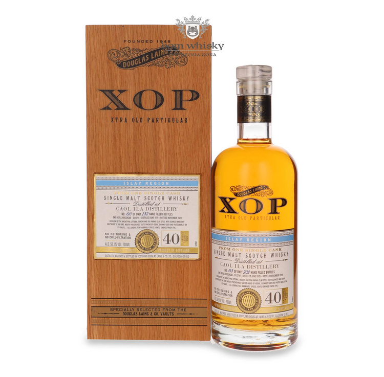 Caol Ila 40-letni (D.1979, B.2019) Douglas Laing’s XOP / 50,1% / 0,7l