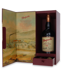 Glenfarclas 15-letni + 2 miniaturki / 46%/0,7l