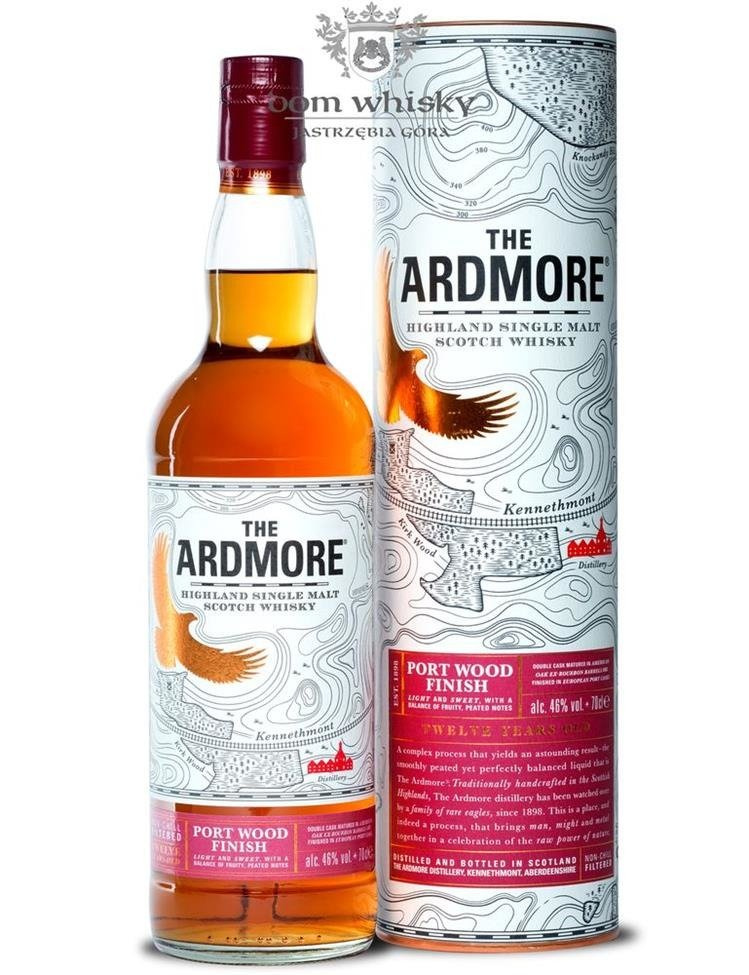 Ardmore 12-letni Port Wood Finish / 46% / 0,7l