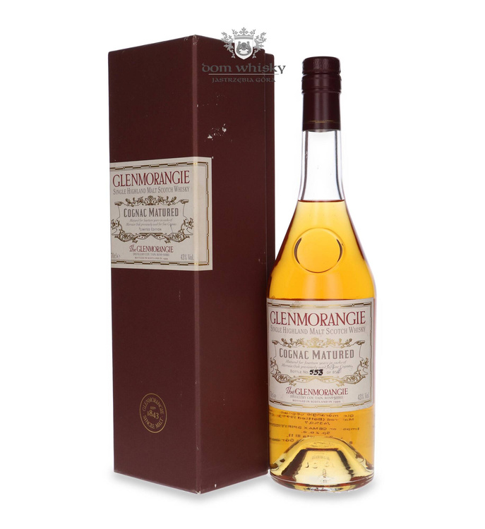 Glenmorangie 14-letni (Bottled 1999) Cognac Matured / 43% / 0,7l