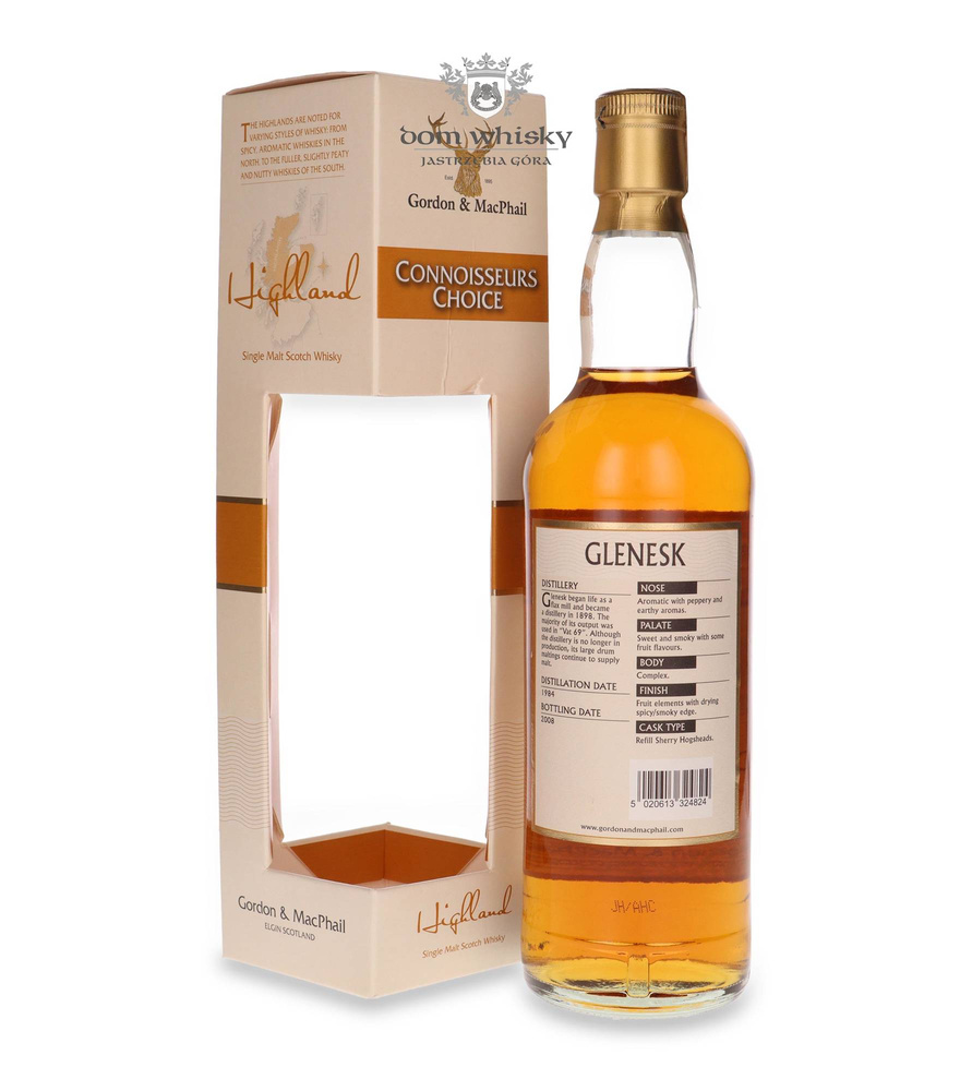 Glenesk 1984 (Bottled 2008), Connoisseurs Choice / 43%/ 0.7l