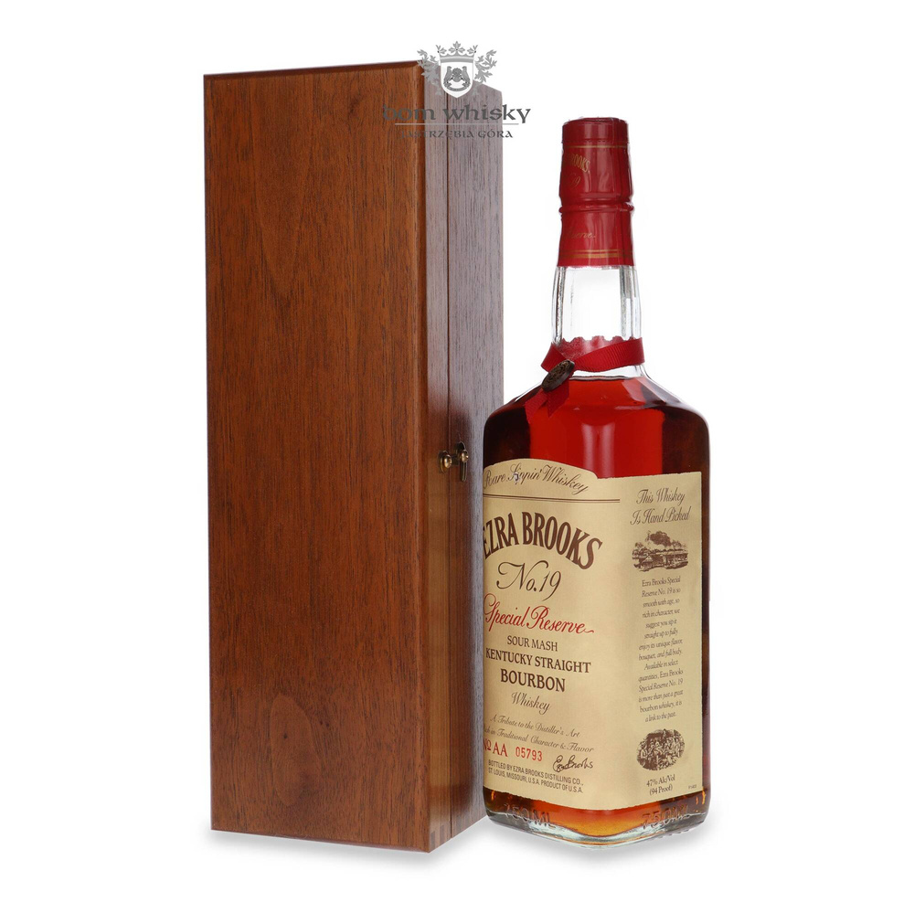 Ezra Brooks No.19 Special Reserve Kentucky Straight Bourbon /47%/ 0.75l