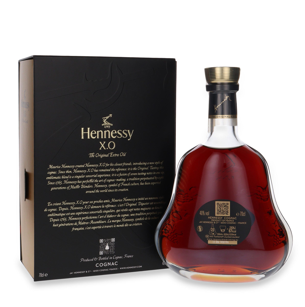 Cognac Hennessy XO / 40% / 0.7l