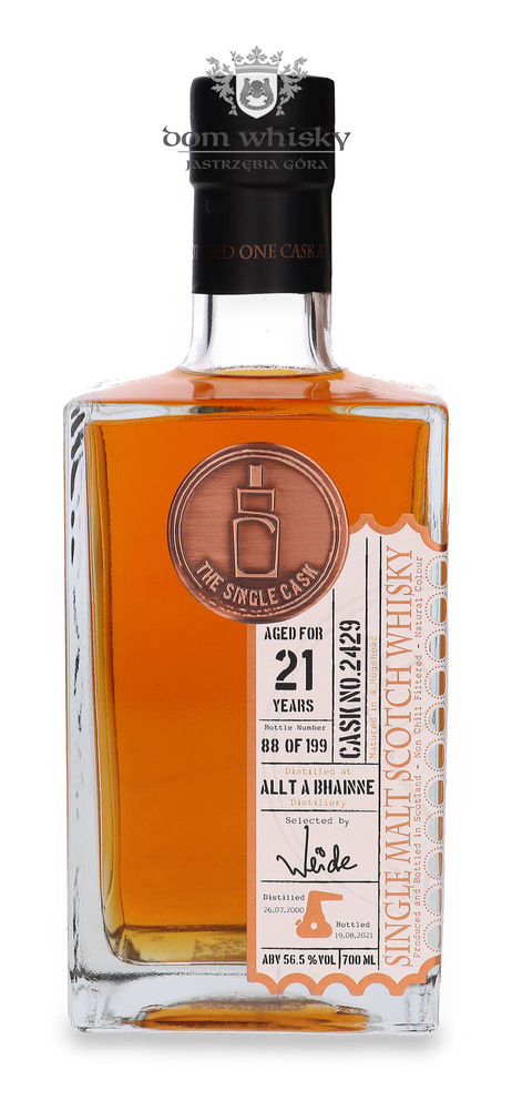 Allt-a-Bhainne 21-year-old (D.2000, B. 2021) The Single Cask / 56.5%/ 0.7l