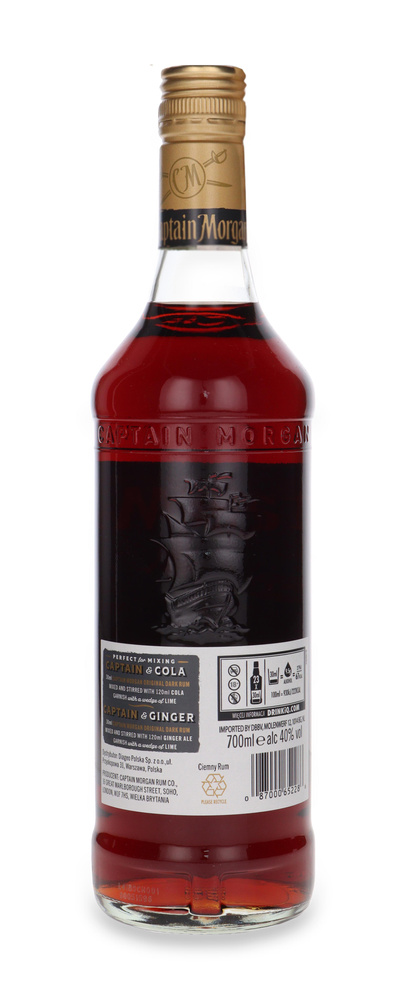 Captain Morgan Dark Rum / 40% / 0,7l
