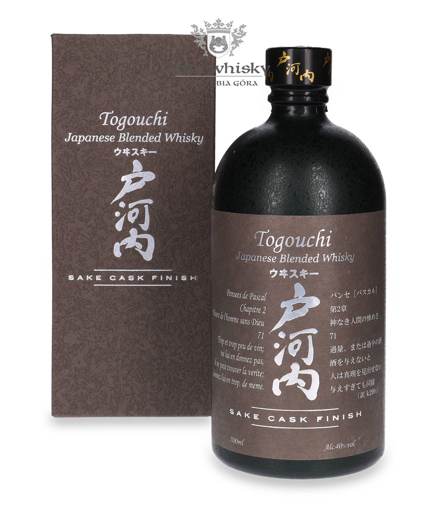 Togouchi Sake Cask Finish / 40%/ 0.7l