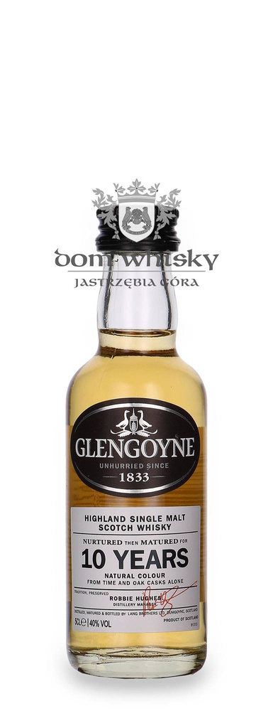 Glengoyne 10-letni / miniaturka / 40% / 0,05l