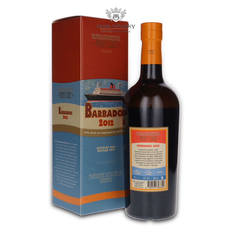 Transcontinental Rum Line 2012 Barbados / 46% / 0.7l