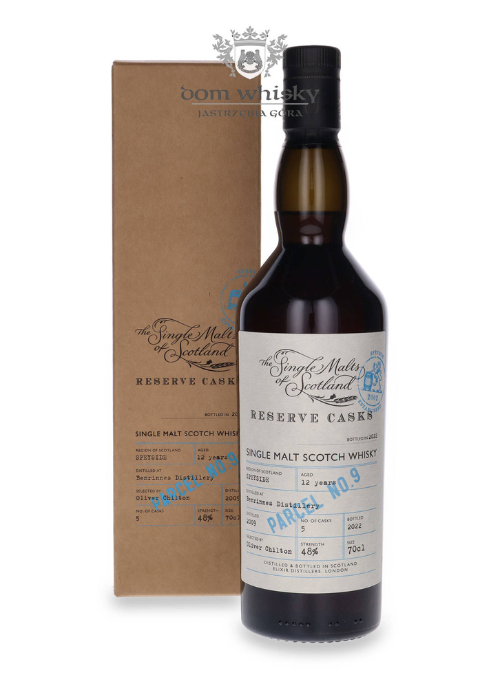 Benrinnes 12-letni The Single Malts of Scotland Reserve Cask Parcel No. 9 / 48%/ 0,7l