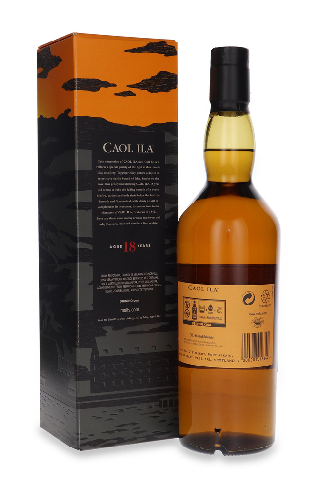 Caol Ila 18 years old / 43% / 0.7l