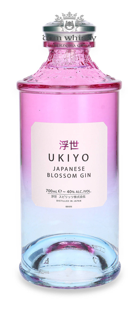 Ukiyo Blossom Japanese Gin / 40%/ 0,7l