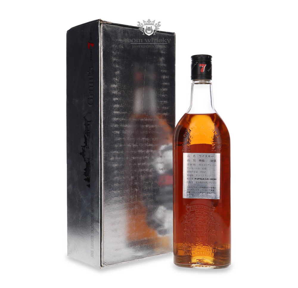 Grant’s De Luxe 7-letni (Bottled for the Japanese Market / 43% / 0,75l
