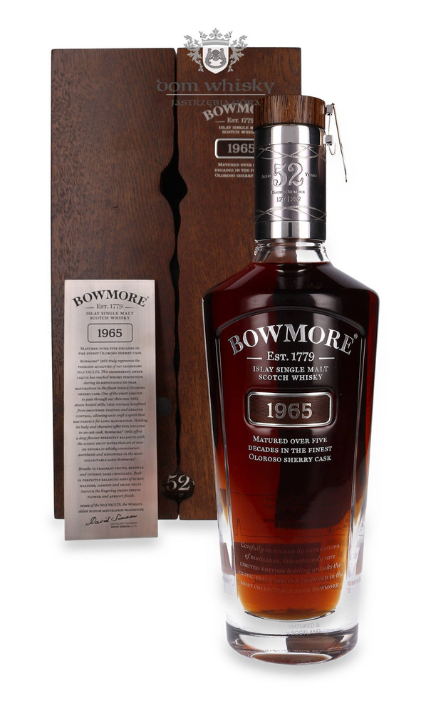 Bowmore 1965, 52-year-old Vaults Series / 42%/ 0.7l