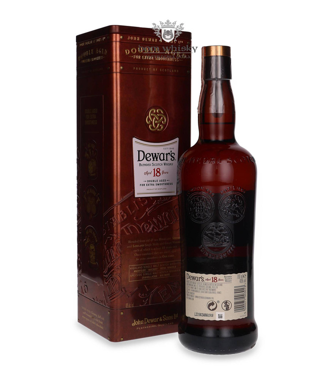 Dewar’s 18-letni Double Aged / Tin Box / 40%/ 0,7l 