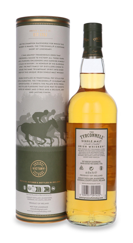 Tyrconnell Double Destilled Irish Single Malt / 43% / 0,7l