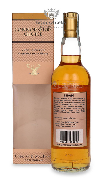 Ledaig 1990 (Bottled 2007) Connoisseurs Choice / 43% / 0,7l    