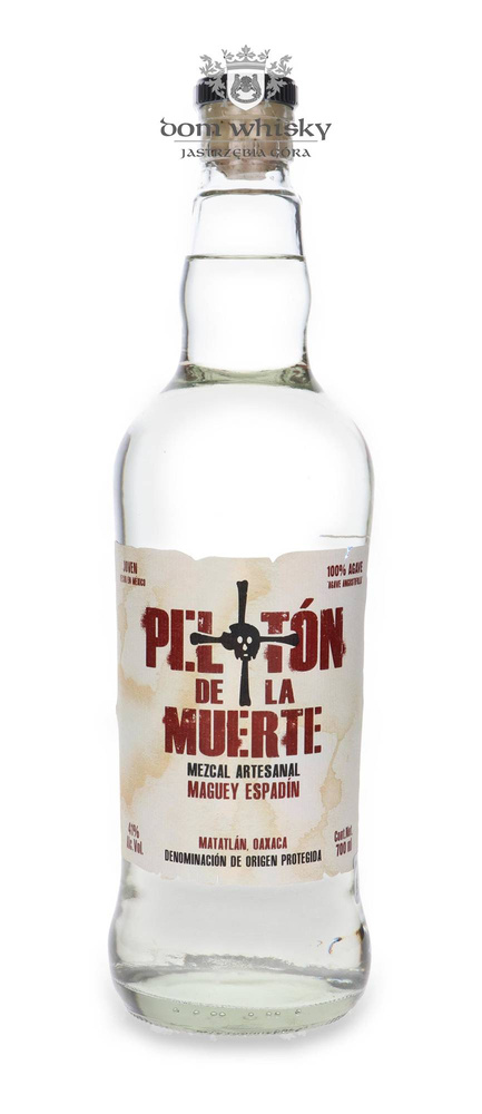 Mezcal Peloton De La Muerte Maguey Espadin 100% Agave / 41% / 0.7l