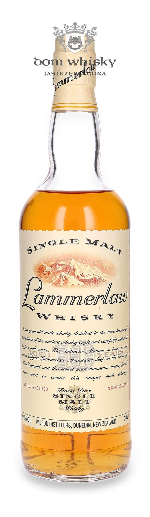 Lammerlaw 10 Year Old New Zealand Single Malt 43% 0.7l Whisky