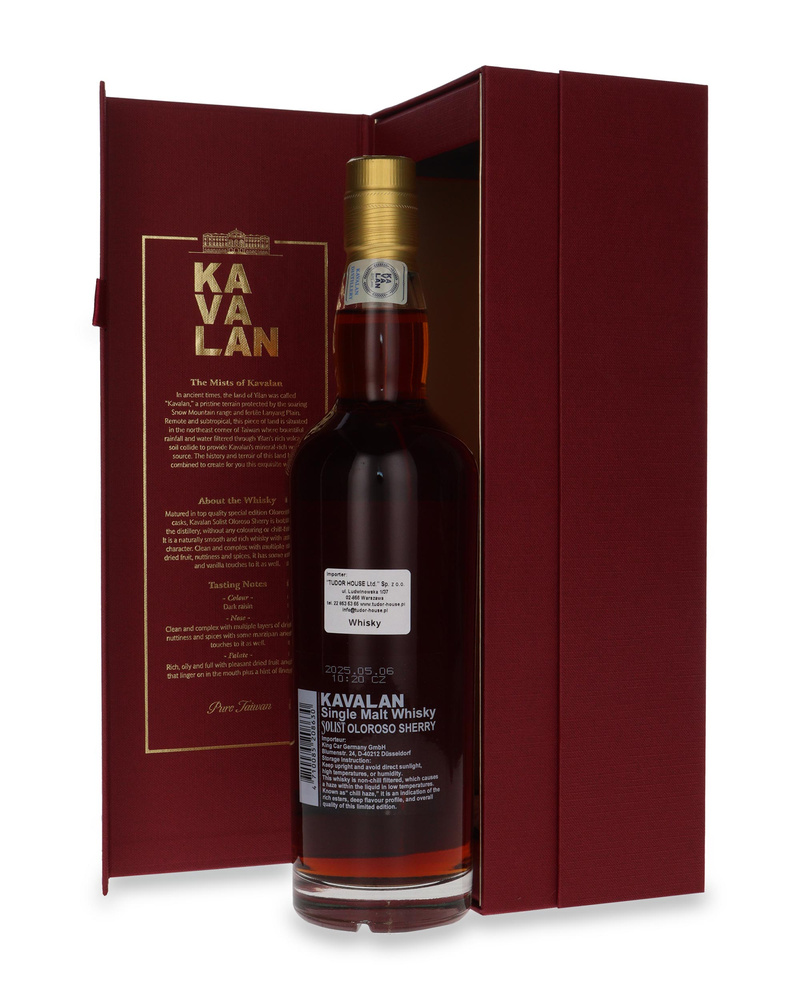 Kavalan Solist Oloroso Sherry Cask / 58,6% / 0,7l