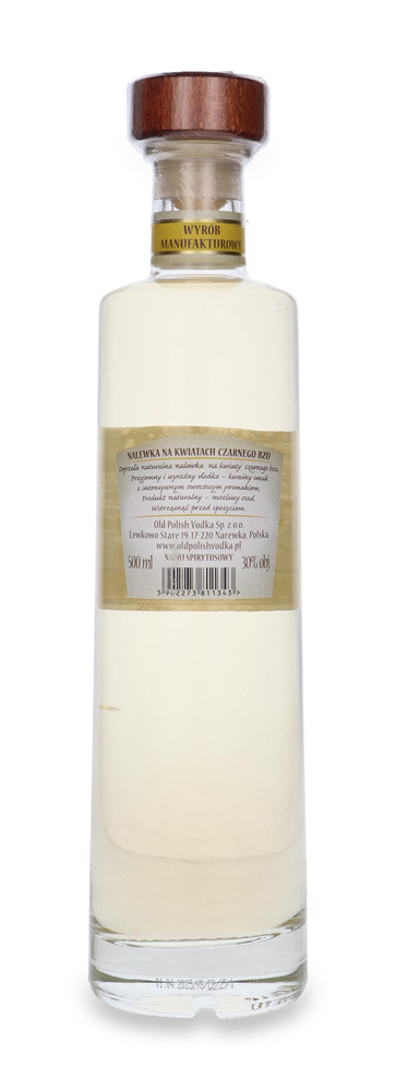 Naturalna Nalewka Na Kwiatach Czarnego Bzu / 30% / 0,5l