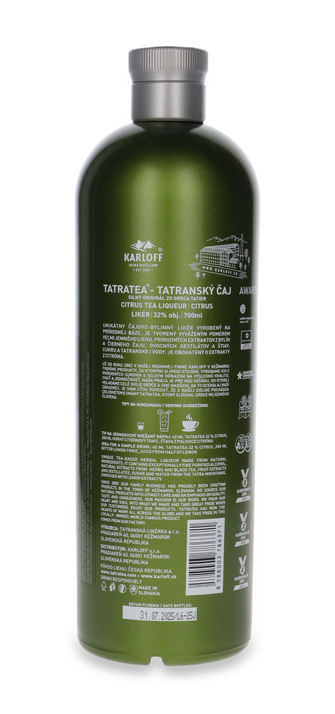 Tatratea Citrus Tea Liqueur / 32% / 0,7l