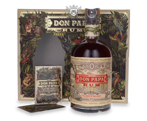 Don Papa Rum Philipines + playing cards / 40% / 0.7l