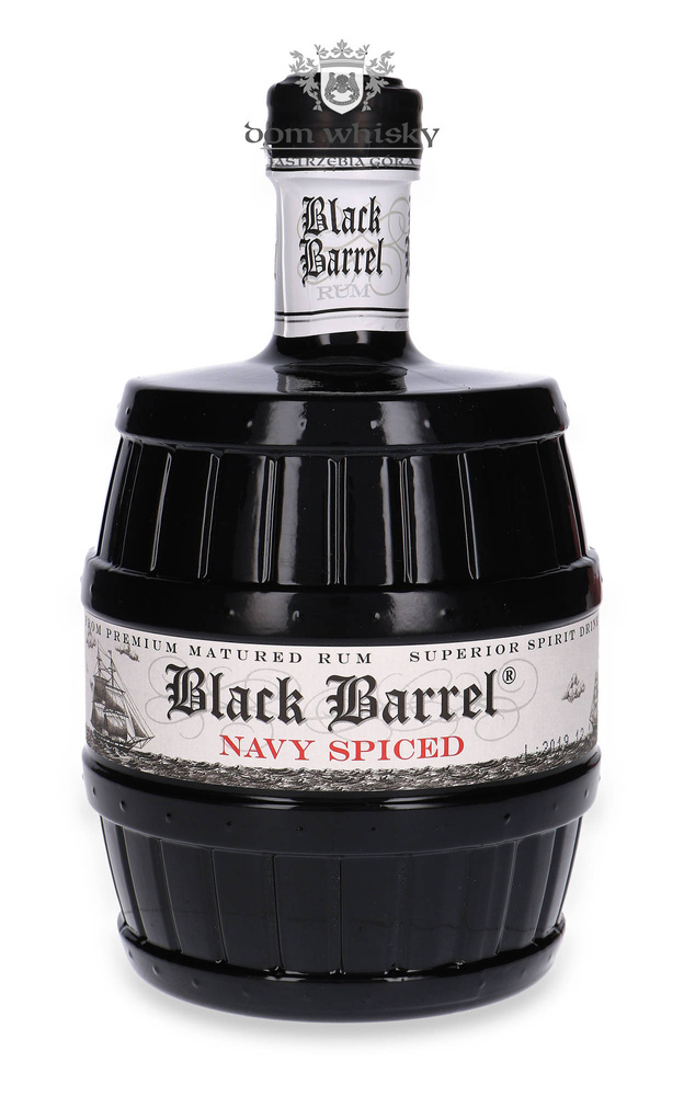 AH Riise Black Barrel Navy Spiced Rum / 40% / 0.7l