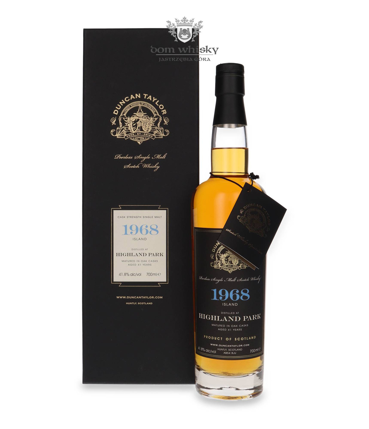 Highland Park 1968 41-letni Duncan Taylor, 41,8% 0,7l