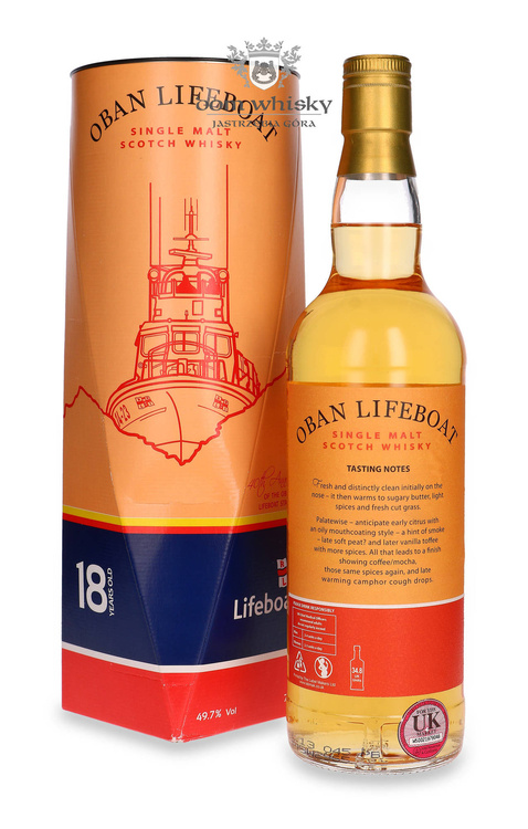 Oban 18-letni 40th Anniversary of the Oban Lifeboat Station / 49,7%/ 0,7l