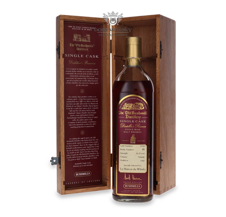 Bushmills 1985 Single Cask (LMDW Exclusive) /56,5%/ 0,7l		