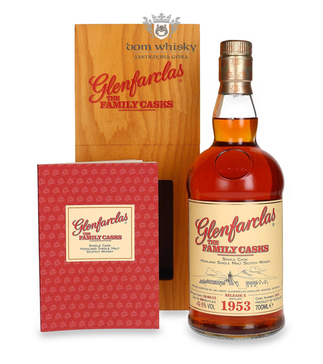 Glenfarclas The Family Casks 1953 (Bottled 2012) / 49,6% / 0,7l