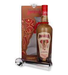 Amarula Ethiopian Coffee Likier Cream + gałkownica / 15,5% / 0,7l