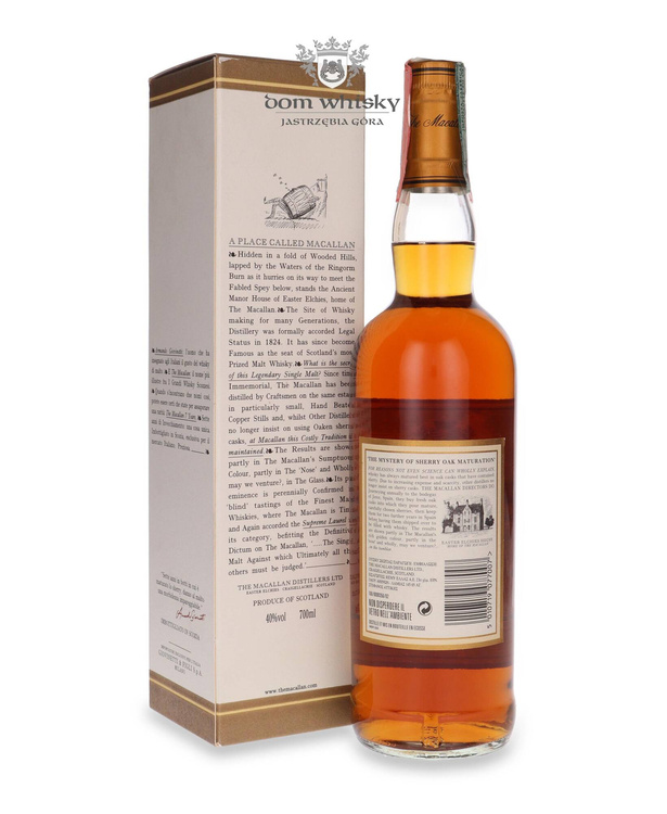 Macallan 7-letni Armando Giovinetti Selection /40%/0,7l