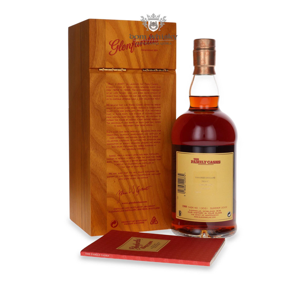 Glenfarclas The Family Casks 1989, Bottled 2022 / 52.3% / 0.7l