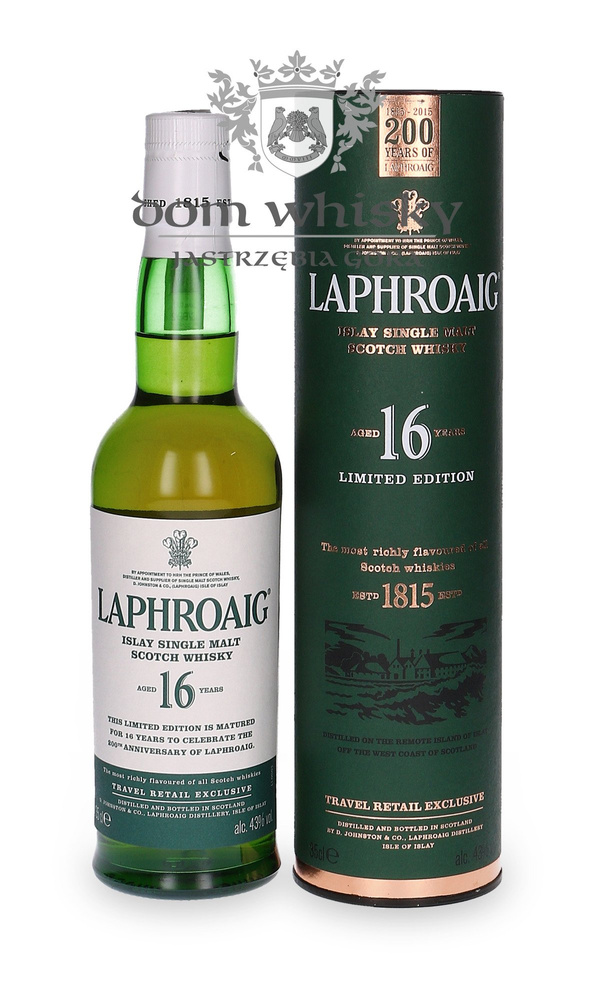 Laphroaig 16-letni /43%/0,35l