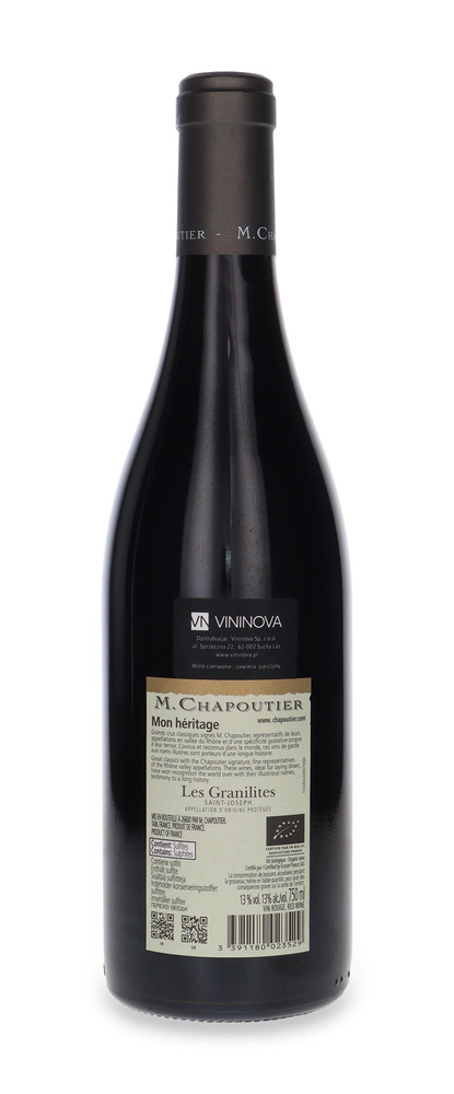Chapoutier Les Granilites Saint -Joseph 13% / 0,75L