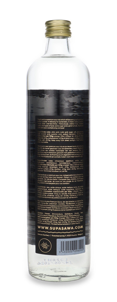 Supasawa Seriously Sour Coctail Mixer Alcohol Free / 0,0% / 0,7l