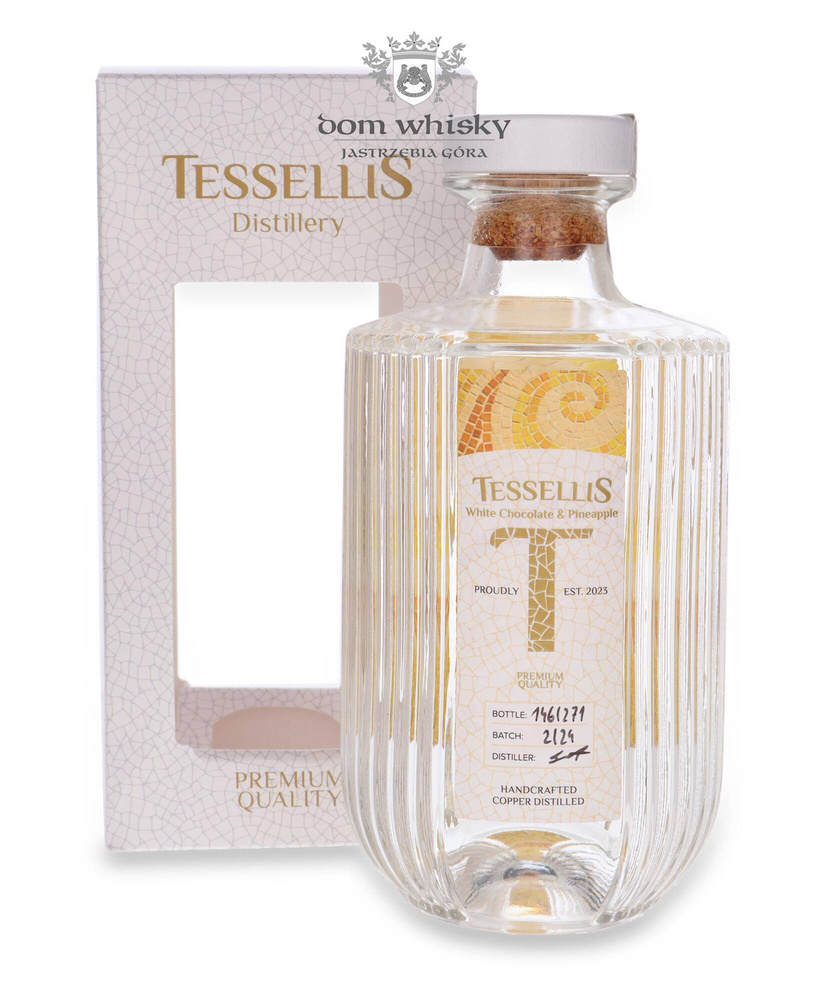 Tessellis White Chocolate & Pineapple Vodka / 40% / 0.7l