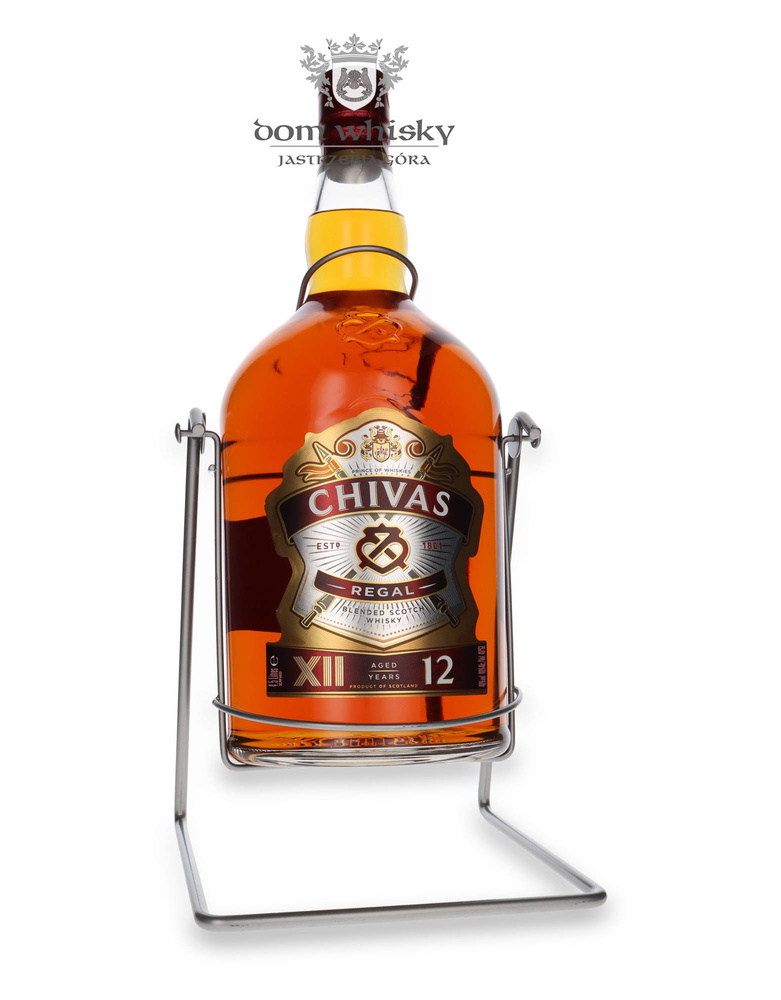 Chivas Regal 12 year old + cradle / 40% / 4.5l