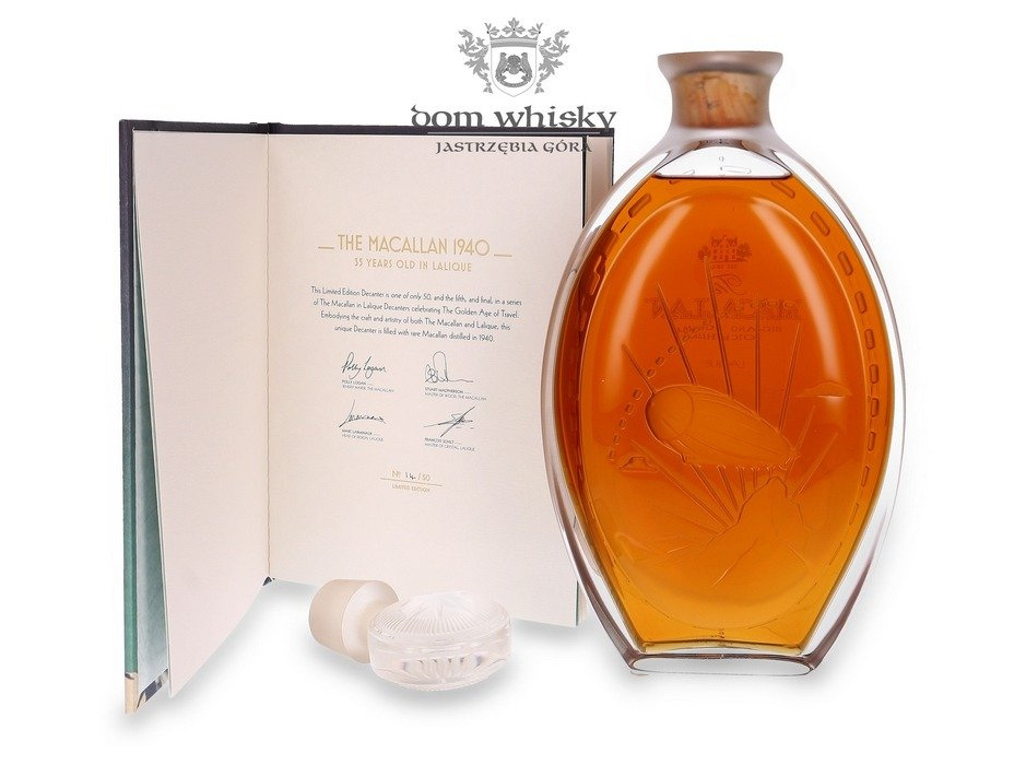 The Macallan 1940 The Golden Age Of Travel The Air Ship / 44.4% / 0.7l