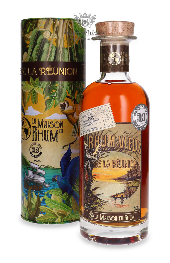 La Maison Du Rhum Ile De La Reunion Rum Batch 3 / 45% / 0.7l