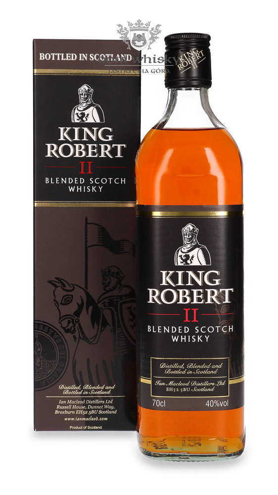 King Robert II Blended Scotch Whiskey /40%/ 0.7l
