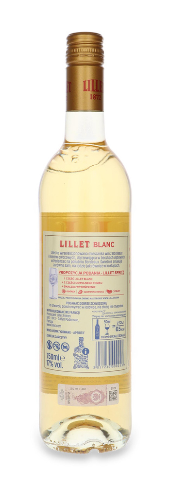 Lillet Blanc Aperitif / 17% / 0.75l